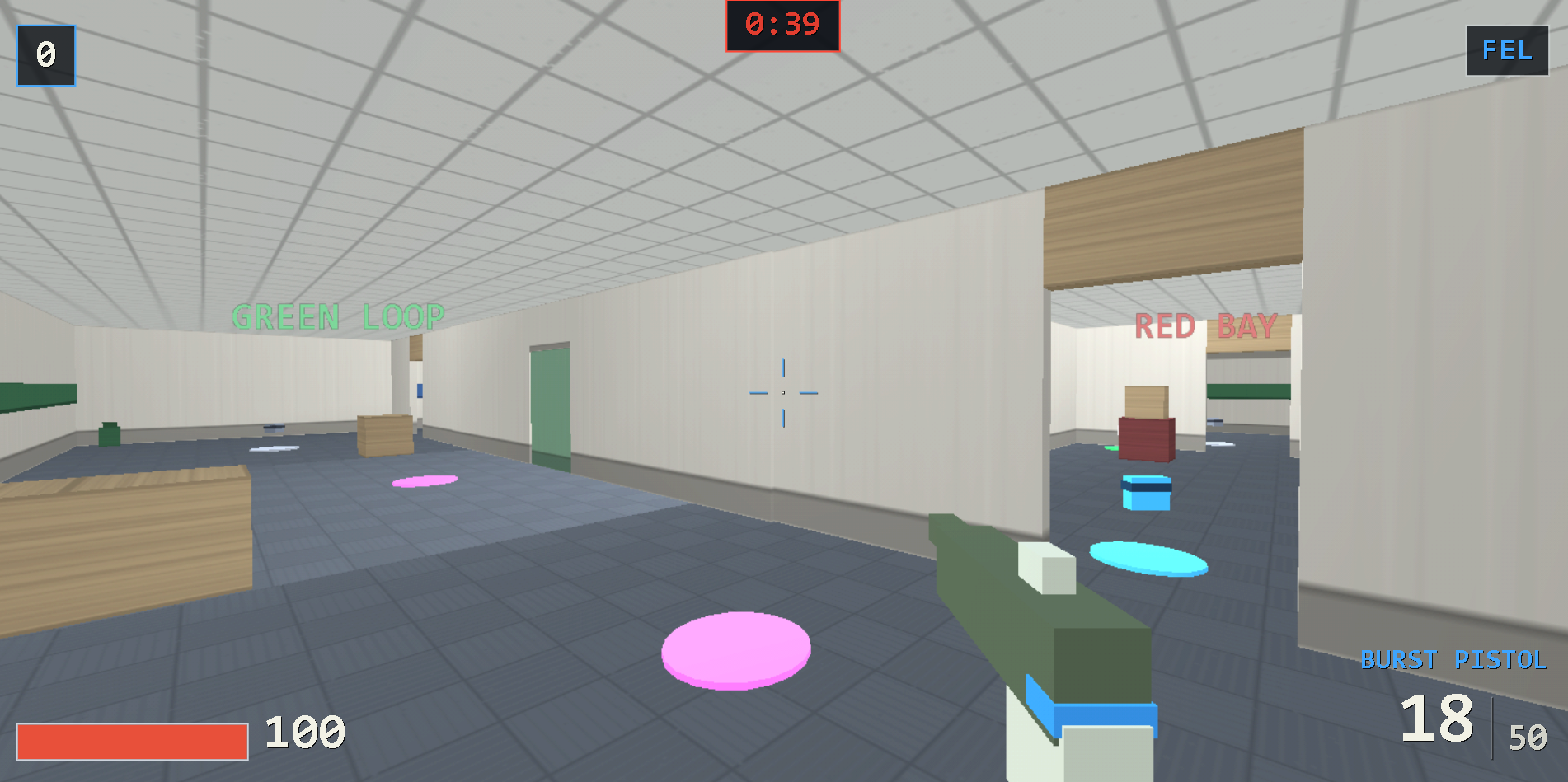 Partida multiplayer em andamento