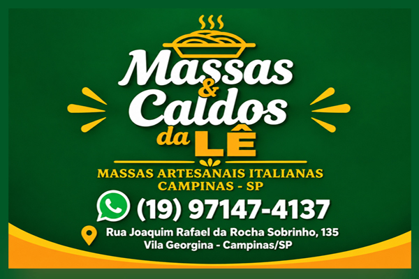 Massas & Caldos da Lê — massas artesanais italianas