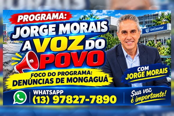 Programa A Voz do Povo com Jorge Morais