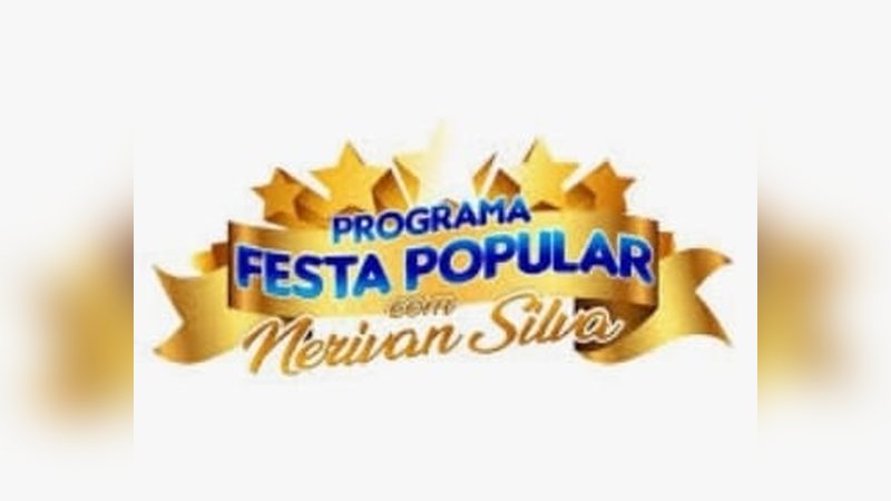 Arte oficial do programa Festa Popular com Nerivan Silva — Divulgação/TV Litoral Sul Paulista